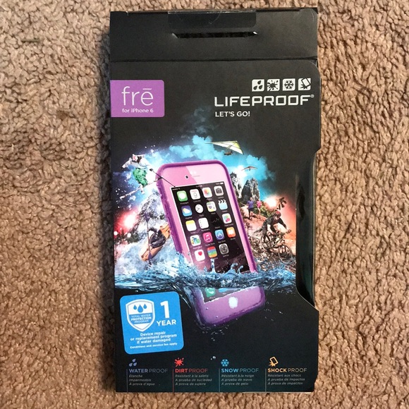 Purple LifeProof case for iPhone 6 - Picture 3 of 3